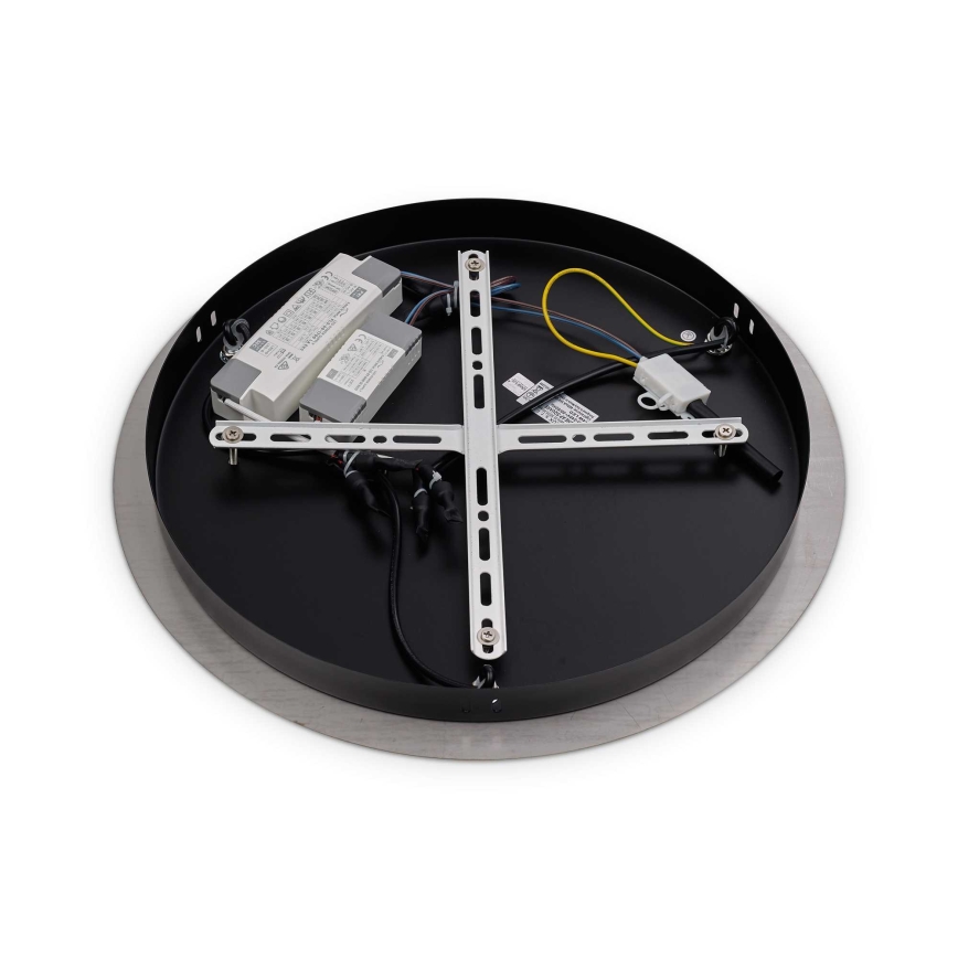 Ideal Lux - LED Lustra ar auklu UMILE LED/55W/230V d. 60 cm CRI 90 misiņš/balta