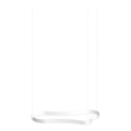 Ideal Lux - LED Lustra ar auklu WAVES LED/37W/230V CRI 90 balta