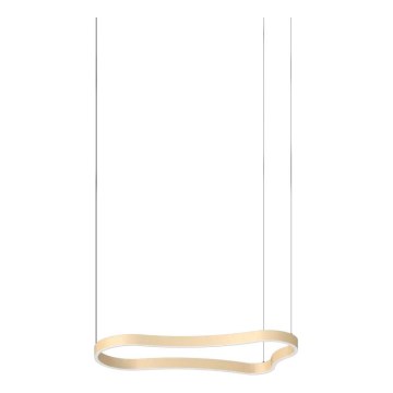 Ideal Lux - LED Lustra ar auklu WAVES LED/37W/230V CRI 90 misiņš