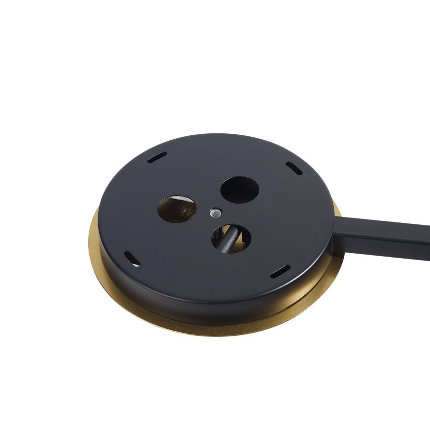 Ideal Lux - LED Lustra ar stieni BIRDS 5xG9/3W/230V melna/zelta