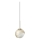 Ideal Lux - LED lustra uz troses BLOOM 1xG9/3W/230V Ø 11,5 cm zelta/dūmakaini bēša