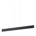 Ideal Lux - LED lustra uz troses DESK LED/32W/230V 102,5 cm CRI 90 melna