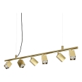 Ideal Lux - LED lustra uz troses DYNAMITE 6xGU10/7W/230V CRI 90 misiņš