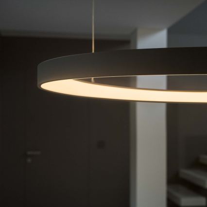 Ideal Lux - LED lustra uz troses GEMINI LED/36W/230V 4000K Ø 42,5 cm CRI 90 melna