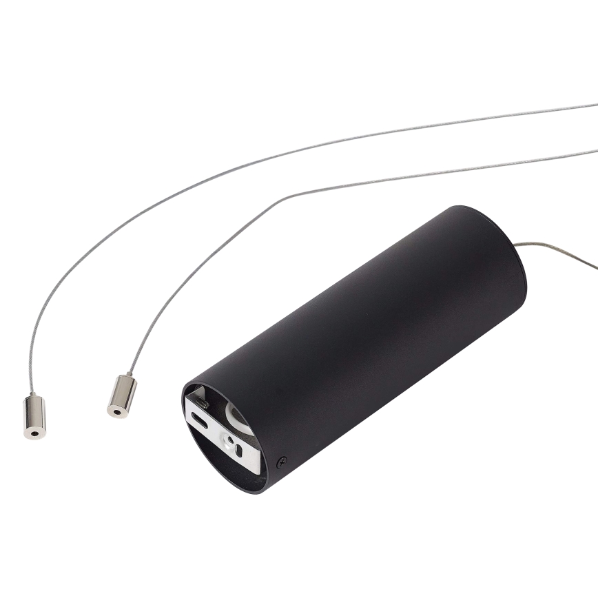 Ideal Lux - LED lustra uz troses GEMINI LED/36W/230V 4000K Ø 42,5 cm CRI 90 melna