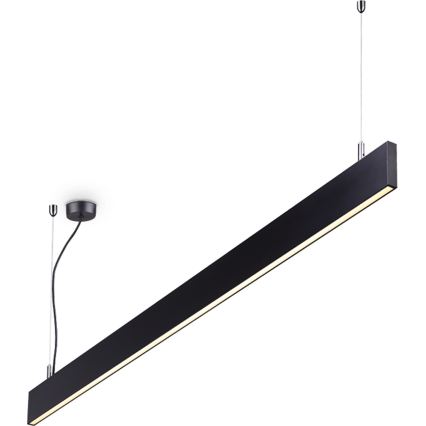 Ideal Lux - LED lustra uz troses LINUS LED/32W/230V 3000K CRI 90 120 cm melna