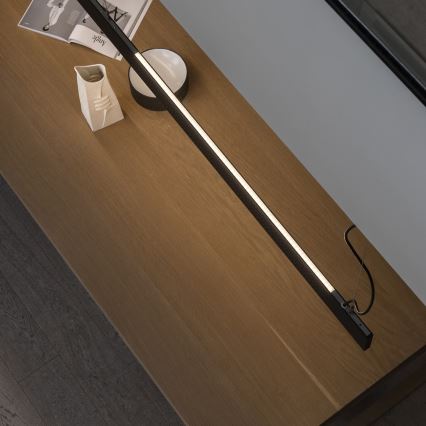 Ideal Lux - LED lustra uz troses LINUS LED/32W/230V 3000K CRI 90 120 cm melna