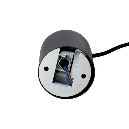 Ideal Lux - LED lustra uz troses LOOK 1xGU10/7W/230V CRI 90 Ø 6 cm melna