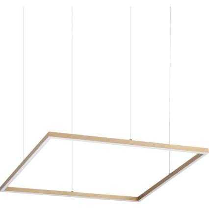 Ideal Lux - LED lustra uz kabeļa ORACLE SLIM LED/44W/230V 3000K CRI 90 70x70 cm zelta