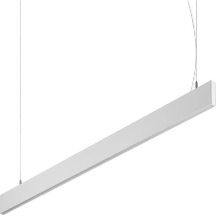 Ideal Lux - LED lustra uz troses STEEL LED/29W/230V 3000K CRI 90 120 cm balta