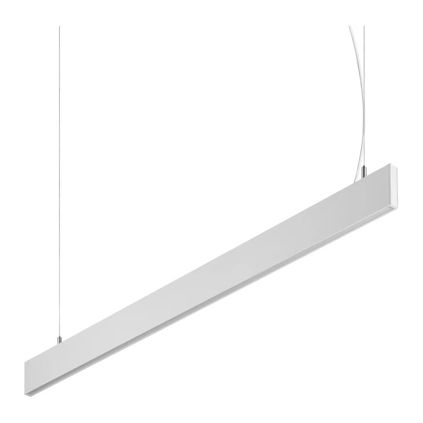 Ideal Lux - LED lustra uz troses STEEL LED/29W/230V 4000K CRI 90 120 cm balta