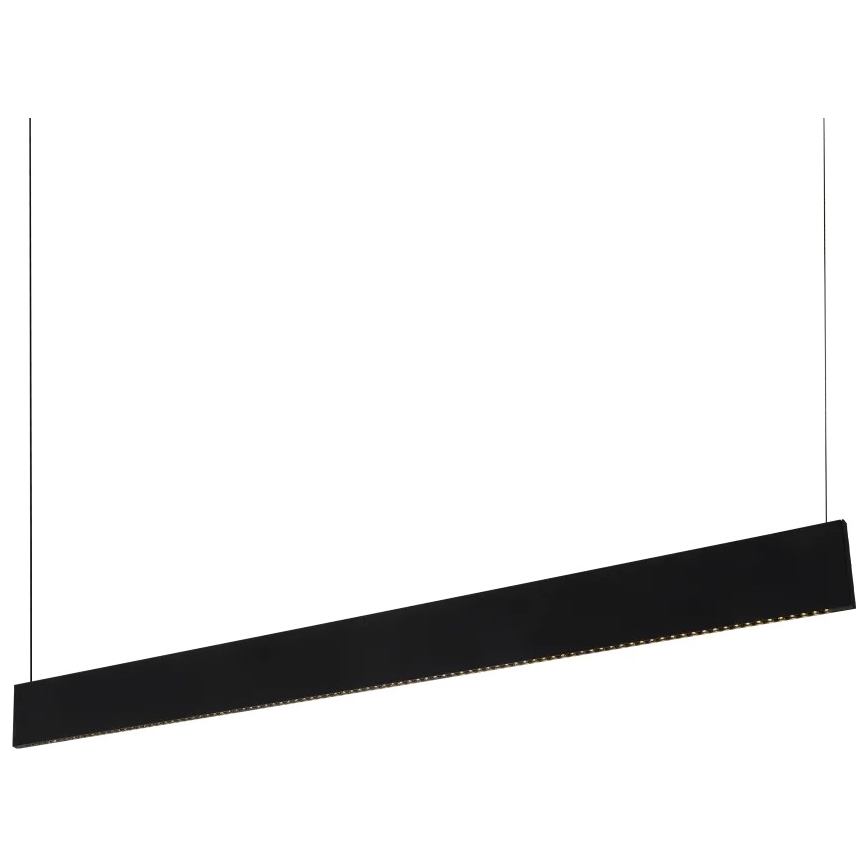 Ideal Lux - LED piekaramā lustra uz troses STEEL LED/24W/230V 3000K CRI 90 120 cm melna