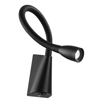 Ideal Lux - LED Pielāgojama lampiņa GOOSE LED/3W/230V CRI 90 melna