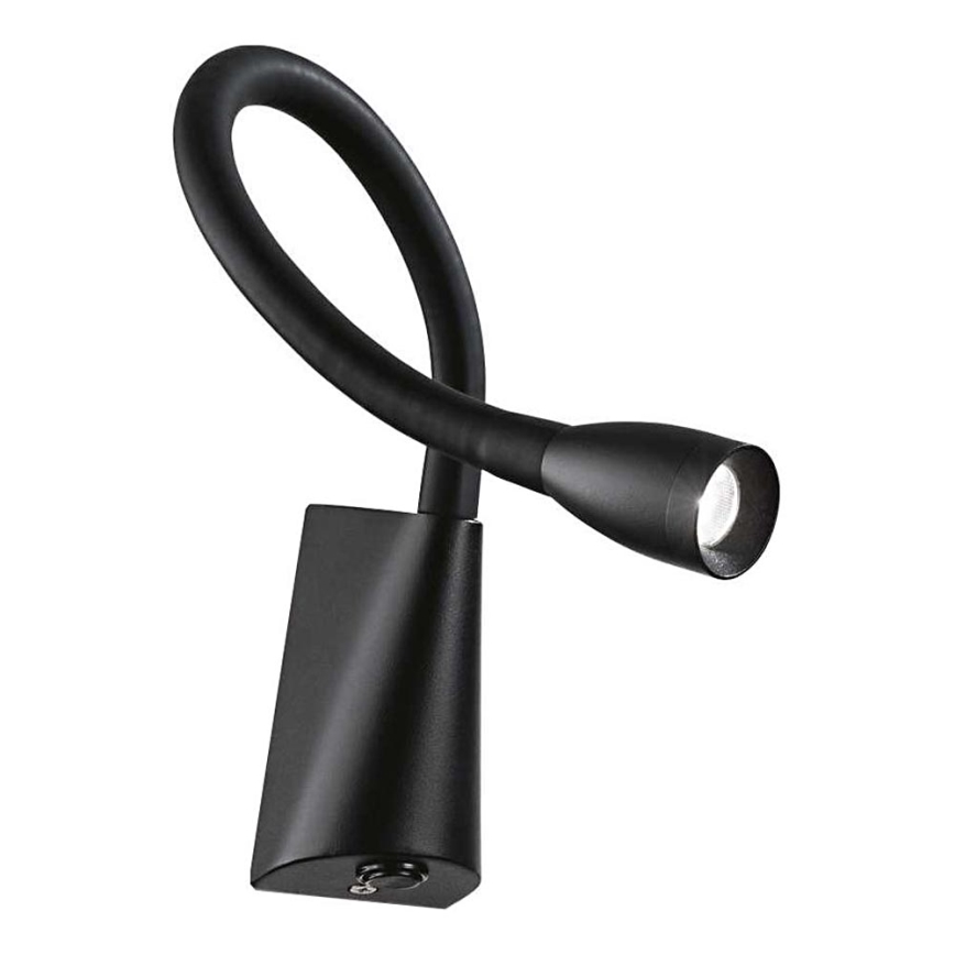 Ideal Lux - LED Pielāgojama lampiņa GOOSE LED/3W/230V CRI 90 melna
