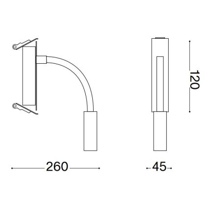 Ideal Lux - LED Pielāgojama lampiņa IO LED/3W/230V CRI 90 melna