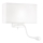 Ideal Lux - LED Pielāgojama sienas lampa HOTEL 1xE27/60W/230V + LED/1,5W balta
