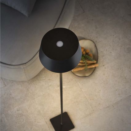 Ideal Lux - LED regulējama pieskāriena āra lampa PURE LED/1,5W/3,7V 2200 mAh CRI 90 IP54 melna