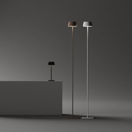 Ideal Lux - LED regulējama pieskāriena āra lampa PURE LED/1,5W/3,7V 2200 mAh CRI 90 IP54 melna