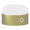 Ideal Lux - LED regulējama pieskāriena galda lampa MIGNON LED/5W/5V 1500 mAh diam. 10 cm CRI 90 misiņš