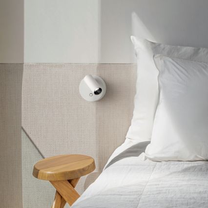 Ideal Lux - LED pieskāriena regulējams sienas punktveida gaismeklis ELF LED/3W/230V CRI 95 balts