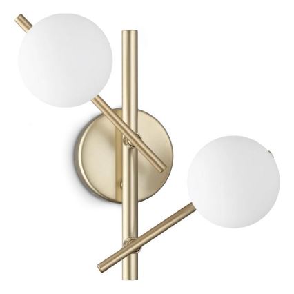 Ideal Lux - LED sienas gaismeklis ATLAS 2xG9/3W/230V zelta krāsā