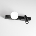 Ideal Lux - LED sienas gaismeklis BINOMIO 2xLED/3W/230V CRI 90 melns