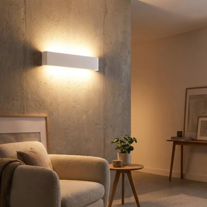 Ideal Lux - LED sienas gaismeklis DELTA LED/37W/230V 3000K 110 cm CRI 90 balts