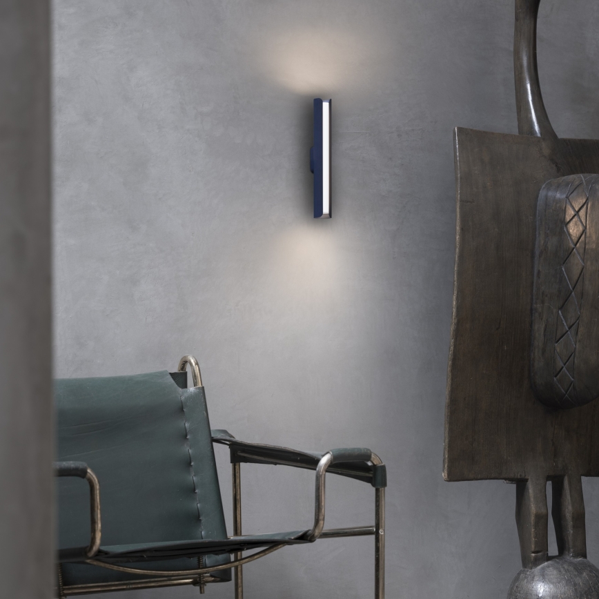 Ideal Lux - LED sienas gaismeklis DORICA LED/8,5W/230V CRI 90 melns