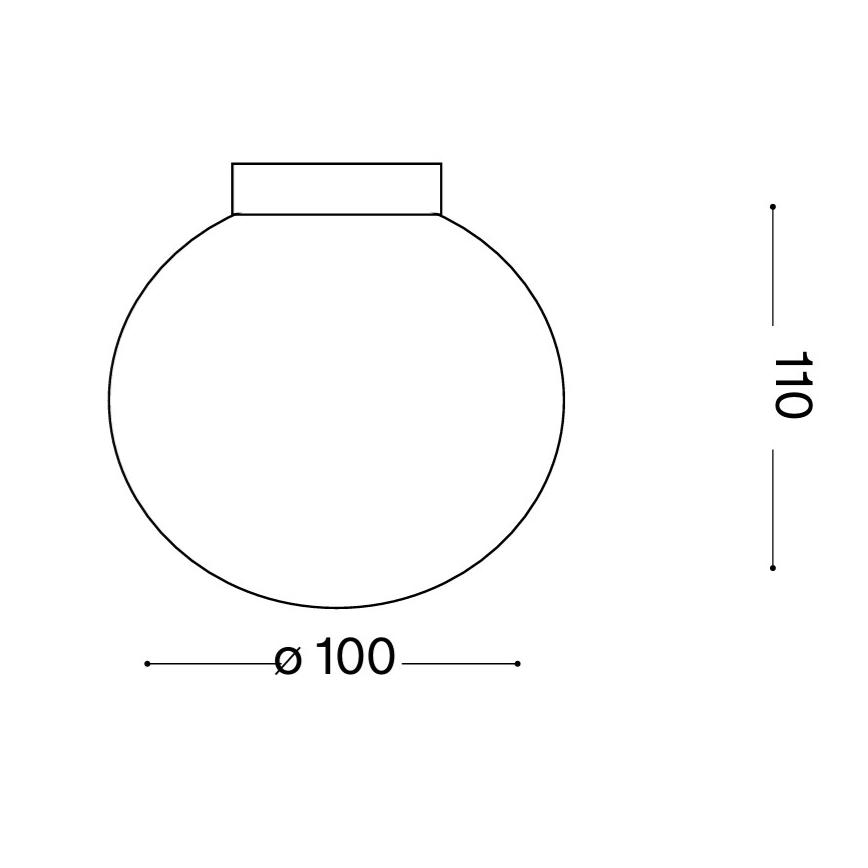 Ideal Lux - LED sienas gaismeklis MAPA 1xG9/3W/230V Ø 10 cm balts