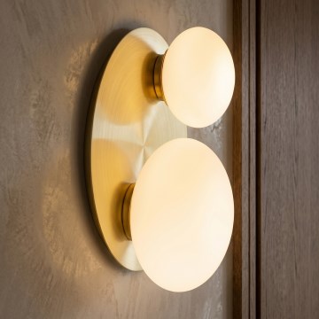 Ideal Lux - LED sienas gaismeklis NINFEA 2xG9/3W/230V zelta