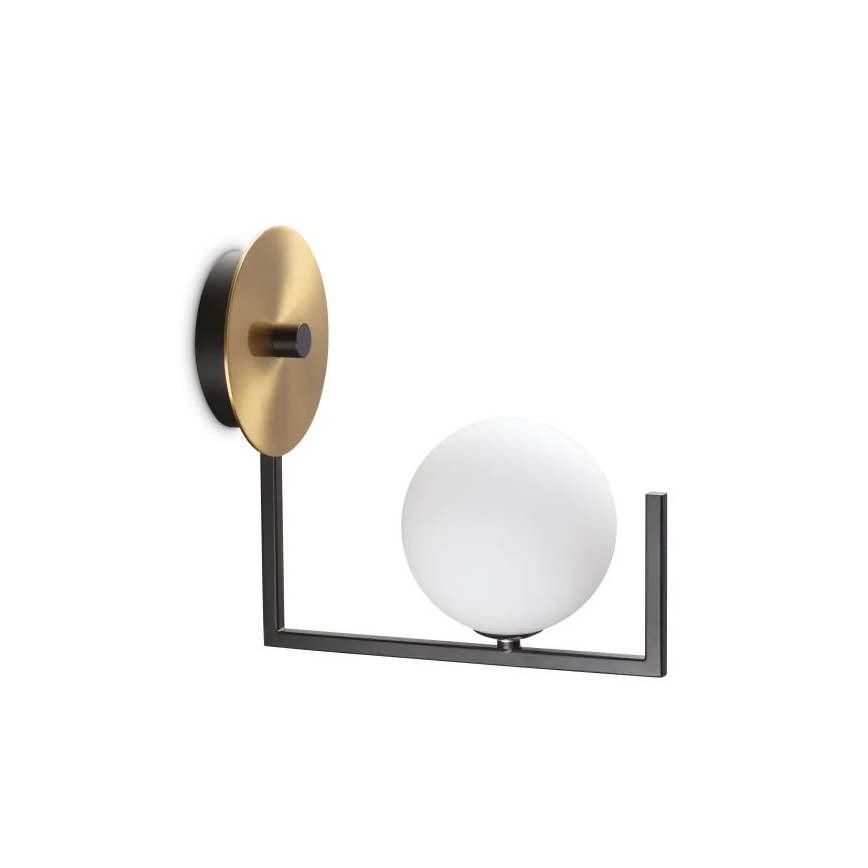 Ideal Lux - LED Sienas lampa BIRDS 1xG9/3W/230V melna/zelta