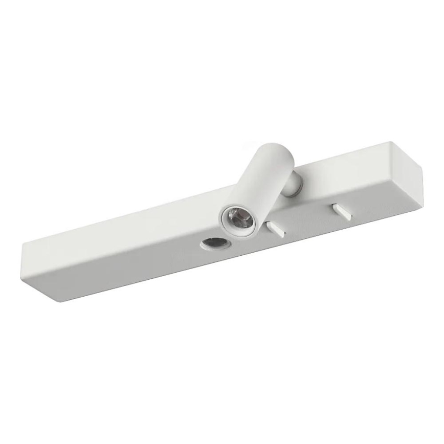 Ideal Lux - LED Sienas lampa BONNE 2xLED/6,5W/230V CRI 90 balta
