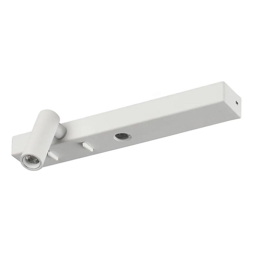Ideal Lux - LED Sienas lampa BONNE LED/6,5W/230V CRI 90 balta