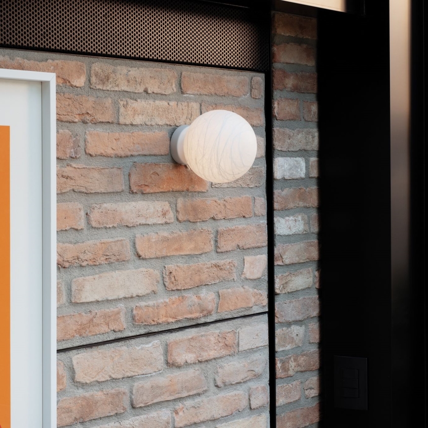 Ideal Lux - LED Sienas lampa CARTA 1xG9/3W/230V d. 10 cm balta