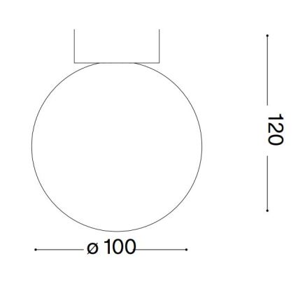 Ideal Lux - LED Sienas lampa CARTA 1xG9/3W/230V d. 10 cm balta