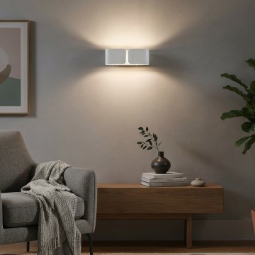Ideal Lux - LED Sienas lampa CLIP 2xG9/3W/230V balta