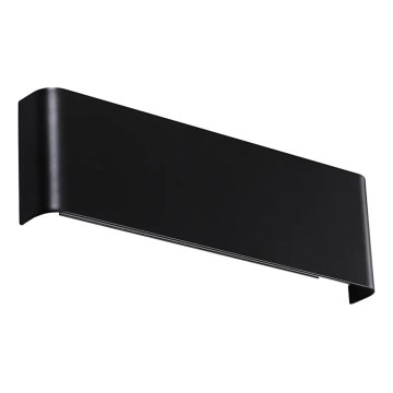 Ideal Lux - LED Sienas lampa DELTA LED/10W/230V 4000K 30 cm CRI 90 melna