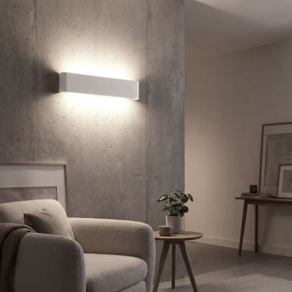 Ideal Lux - LED Sienas lampa DELTA LED/19,5W/230V 4000K 61 cm CRI 90 balta