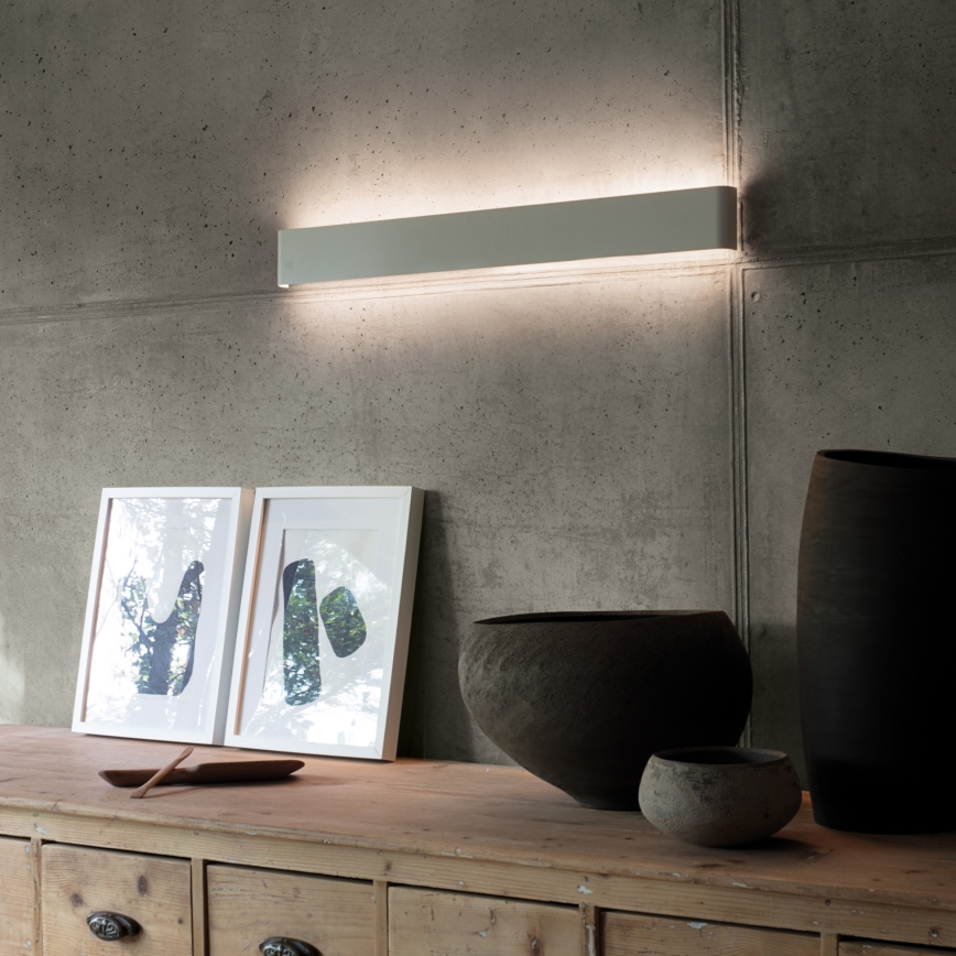 Ideal Lux - LED Sienas lampa DELTA LED/30W/230V 4000K 83 cm CRI 90 balta