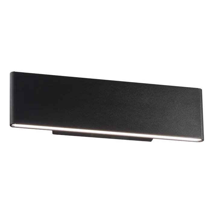 Ideal Lux - LED Sienas lampa DESK LED/12,5W/230V CRI 90 melna