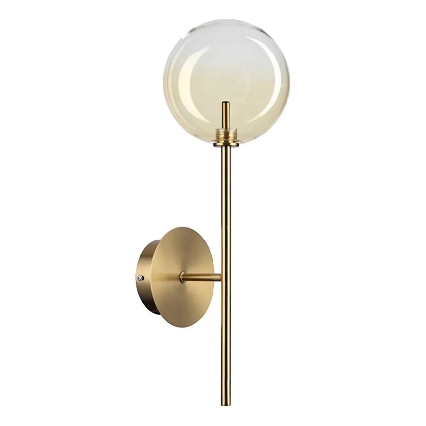 Ideal Lux - LED Sienas lampa EQUINOXE 1xG4/2W/230V misiņš/dūmakains