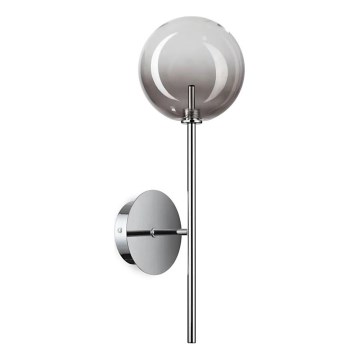 Ideal Lux - LED Sienas lampa EQUINOXE 1xG4/2W/230V spīdīgi hromēts/dūmakains