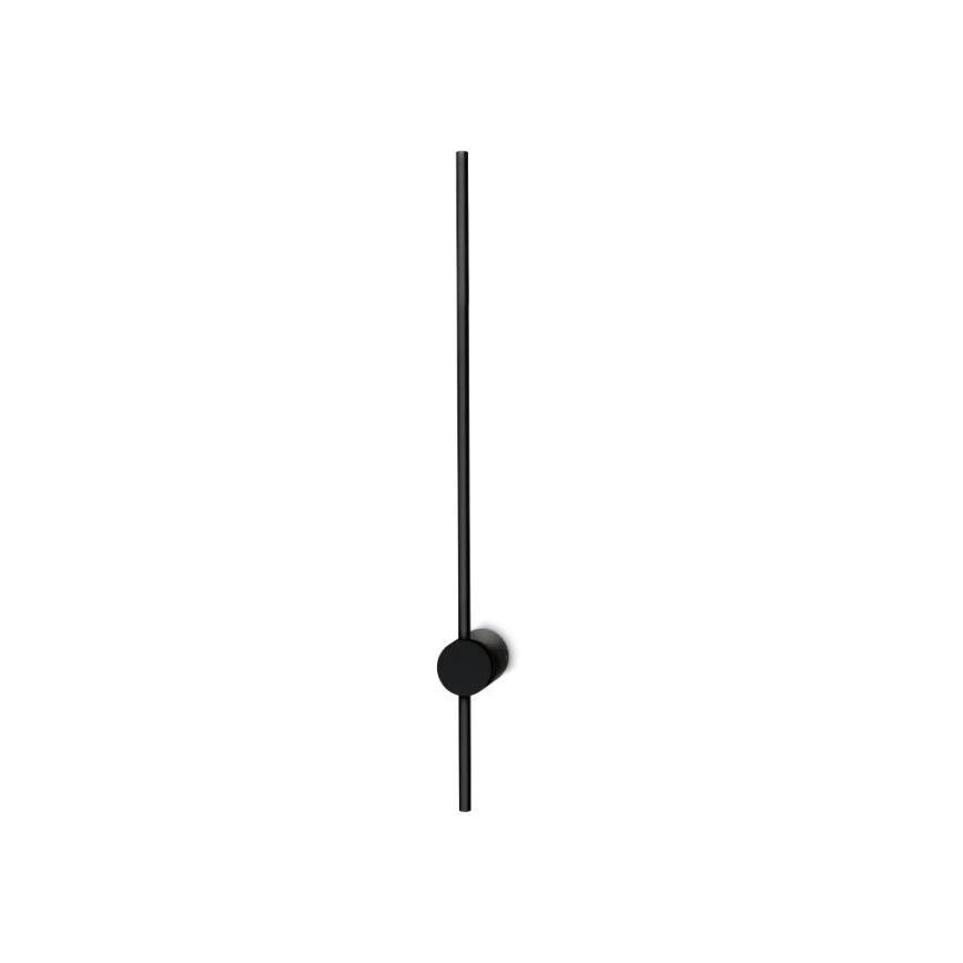 Ideal Lux - LED Sienas lampa ESSENCE LED/12W/230V 2700K 70 cm CRI 90 melna