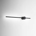 Ideal Lux - LED Sienas lampa ESSENCE LED/12W/230V 4000K 70 cm CRI 90 melna