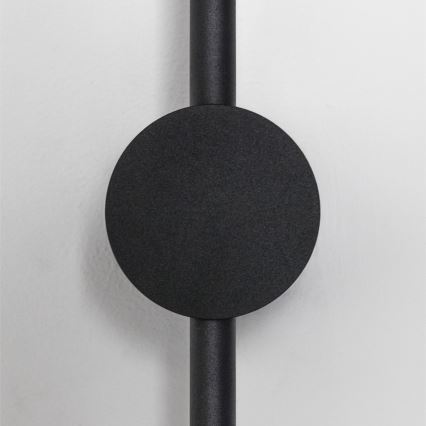 Ideal Lux - LED Sienas lampa ESSENCE LED/12W/230V 4000K 70 cm CRI 90 melna