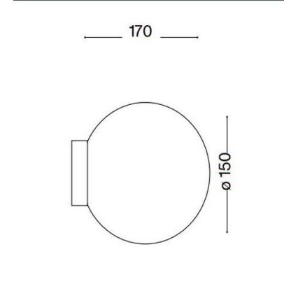 Ideal Lux - LED Sienas lampa MAPA 1xG9/15W/230V