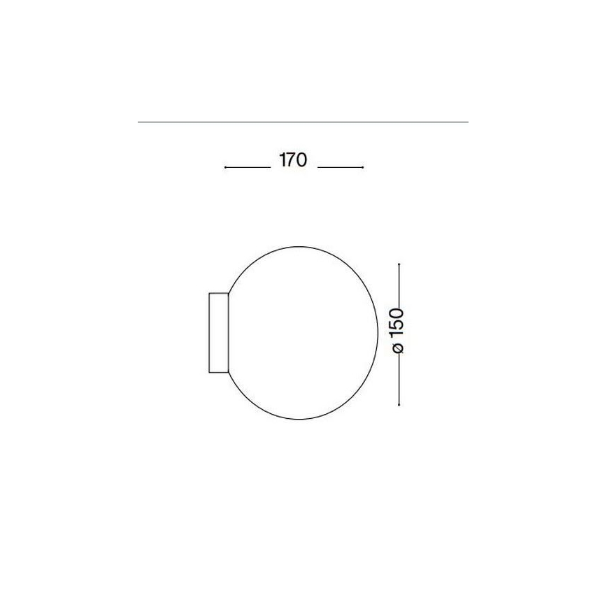 Ideal Lux - LED Sienas lampa MAPA 1xG9/15W/230V