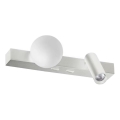 Ideal Lux - LED Sienas lampa PING PONG 2xLED/3W/230V CRI 90 matēts hroms