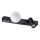 Ideal Lux - LED Sienas lampa PING PONG 2xLED/3W/230V CRI 90 melna
