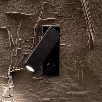 Ideal Lux - LED sienas punktveida gaismeklis PAGE LED/3W/230V CRI 90 melns